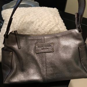 -Kare Spade platinum shoulder bag ♠️